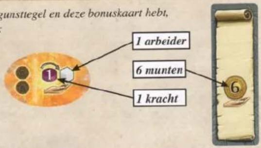1 arbeider 6 munten 1 kracht