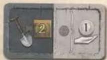 White Goblin Games Terra Mystica - DETAILS OVER HET GEBRUIK VAN SPADES - 1