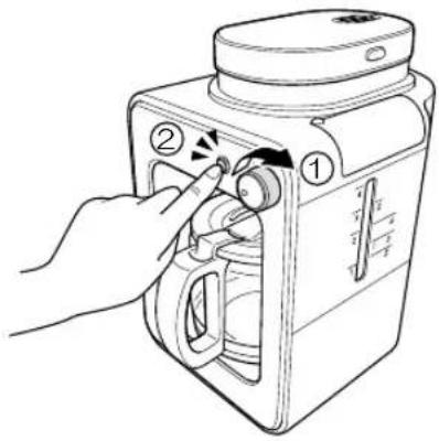 Siroca STC-408 - 調整模式切換旋鈕、按下電源開關 - 1