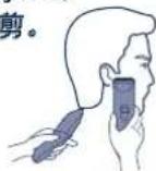 PANASONIC ER-CA65 - ▶不带配件时的修剪 - 1