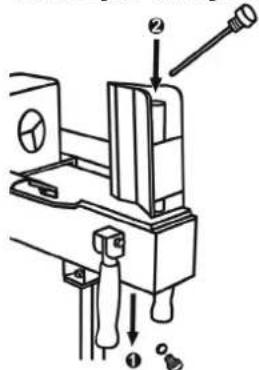 Biltema LS 82 - Påfyllning av hydraulolja - 2