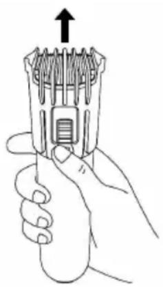 OBH NORDICA Attraxion Lift-And-Wash 5541 - Long comb: - 1