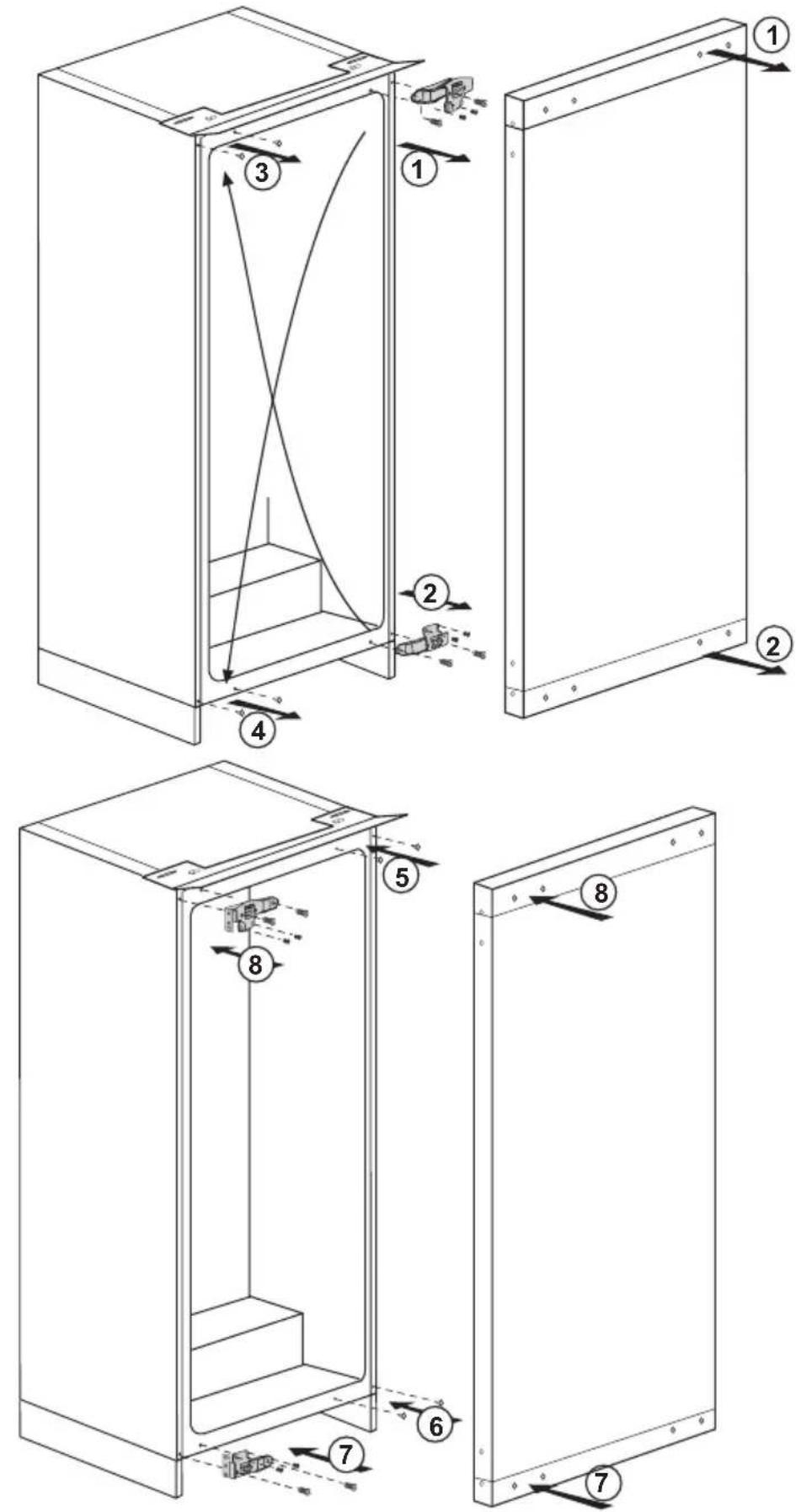 GRAM FSI 3225-92 N - Vending af døren - 1