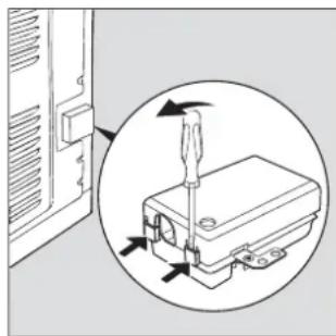 INDESIT K6C7/NO - Fitting on a Power Supply Cable - 1
