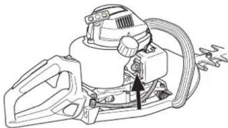 JONSERED HT 2124T - Kald motor - 2