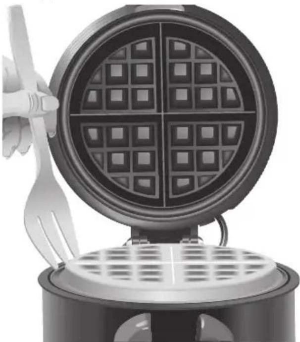 KITCHENAID Artisan 5KWB100 - Bruk av vaffeljernet - 2