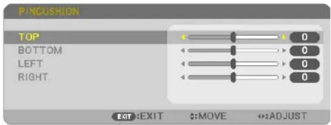 NEC P603X - Press the ▼ or ▲ button to select [TOP], [BOTTOM], [LEFT] or [RIGHT]. - 1