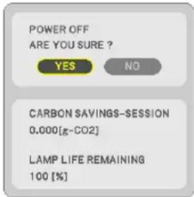 NEC P603X - Checking Energy-Saving Effect [CARBON METER] - 2