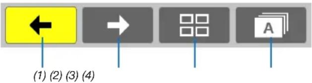 NEC P603X - Thumbnail toolbar - 1
