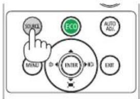 NEC P603X - Selecting Default Source - 1