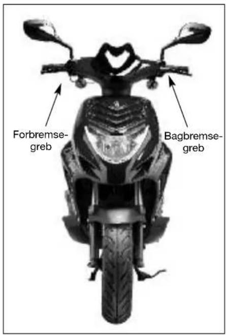 Forbremse- greb Bagbremse- greb