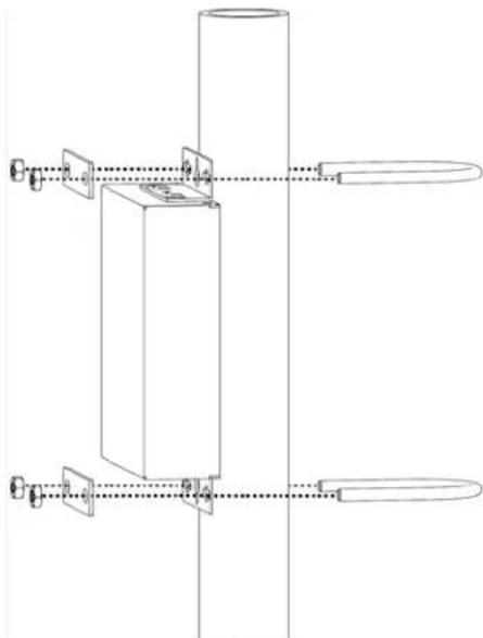 AMX EXB-IRS4 - AVB-VSTYLE-POLE-MNT (FG1010-723) - 1