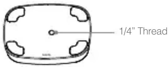 1/4" Thread