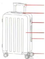 Xiaomi Suitcase - Suitcase look - 1