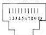 Moxa A52-DB9F - RS-422/RS-485 Pinouts - 1