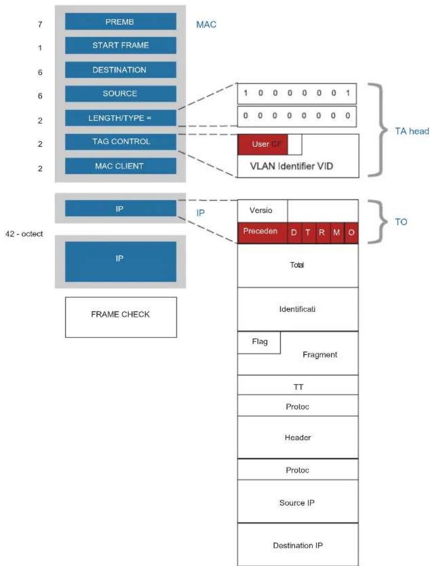 Allied Telesis iMG1405 - Differentiated services code point (DSCP) - 1