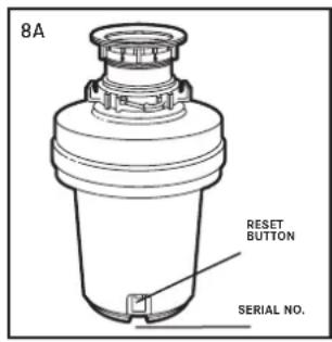 8A RESET BUTTON SERIAL NO.