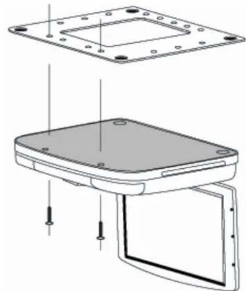 CLARION OHM888VD - Install the monitor - 1