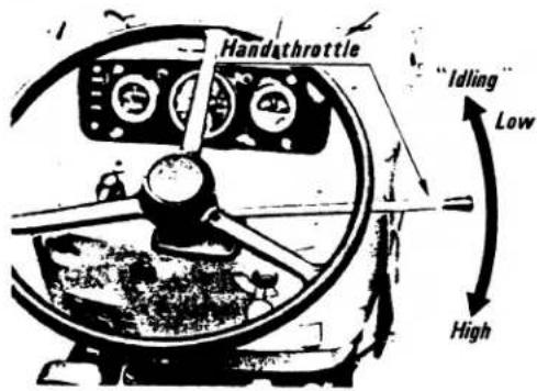 Handathrottle "Idling" Low High