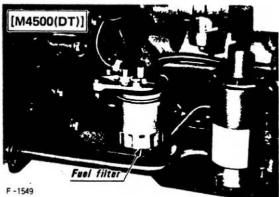 [M4500(DT)] Fuel filter F -1549
