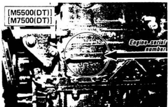 [M5500(DT)] [M7500(DT)] Engine-serial number
