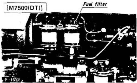 [M7500(DT)] Fuel filter F-1912