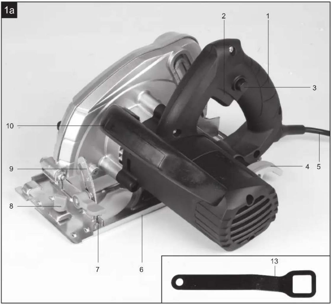 Kellen Tools BT-CS 1200/1 - SIRKELSAG/BÆRBAR (MODELL BT-CS 1200/1) – ORIGINAL-BRUKSANVISNING - 2