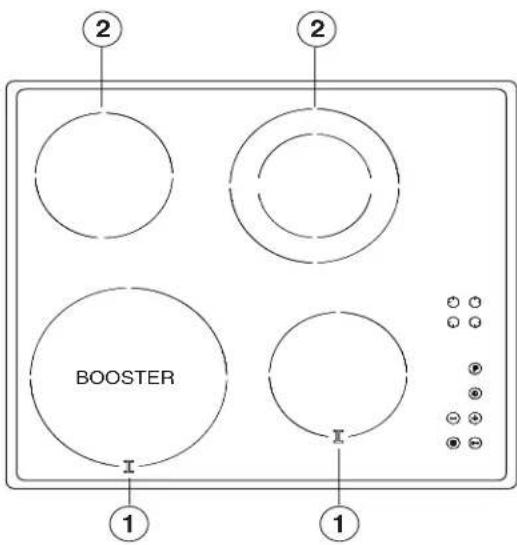 2 2 BOOSTER I 1 1