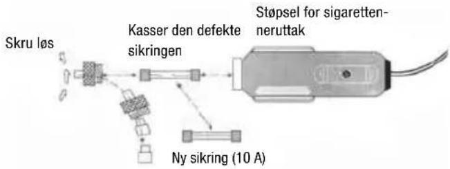 Biltema 37-902 - SKIFTE AV SIKRING I LADEKABELENS (DC 12 V) ST∅PSEL - 1