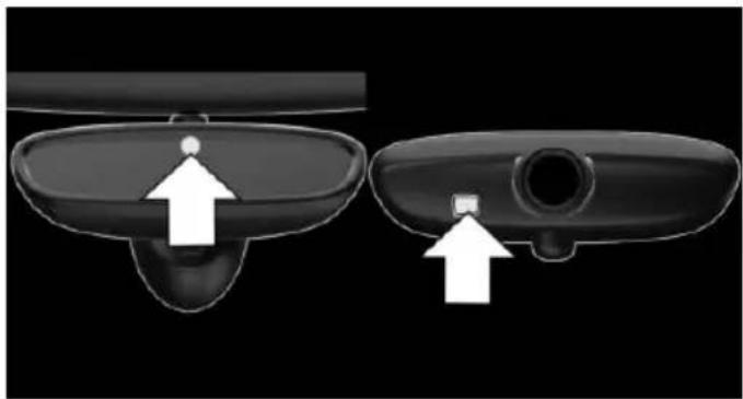 Two black medical devices with white arrows pointing to internal components (no text or symbols visible)