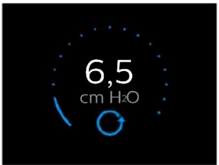 6,5 cm H2O