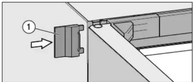 MIELE KWNS 28462 E - - Dørlukningsdæmper monteres - 4