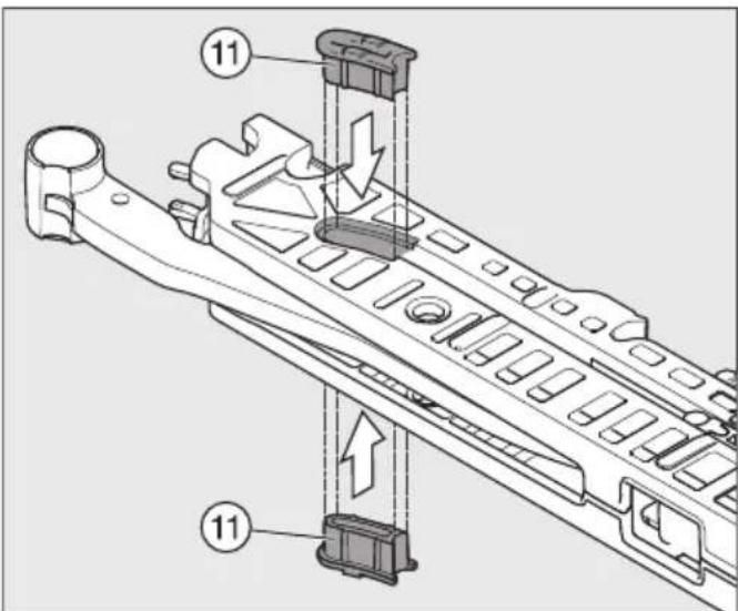 MIELE KWNS 28462 E - - Dørlukningsdæmper afmonteres - 5