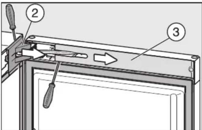 MIELE KWNS 28462 E - - Dørlukningsdæmper afmonteres - 2