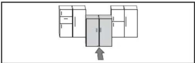 MIELE KWNS 28462 E - Køle-/fryseskabet opstilles - 2