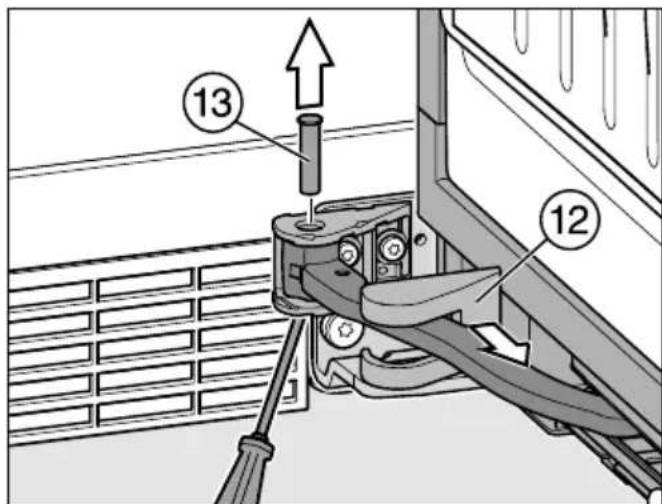MIELE KWNS 28462 E - Den nederste lukningsdæmper frigøres - 3