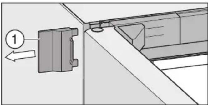 MIELE KWNS 28462 E - De øverste afdækninger tages af - 1