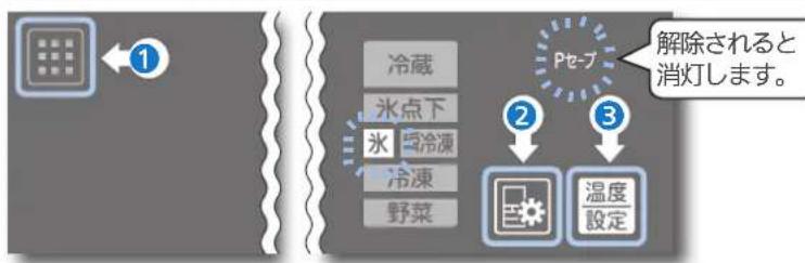 MITSUBISHI MR-WX52C-W - 設定を解除するとき - 1
