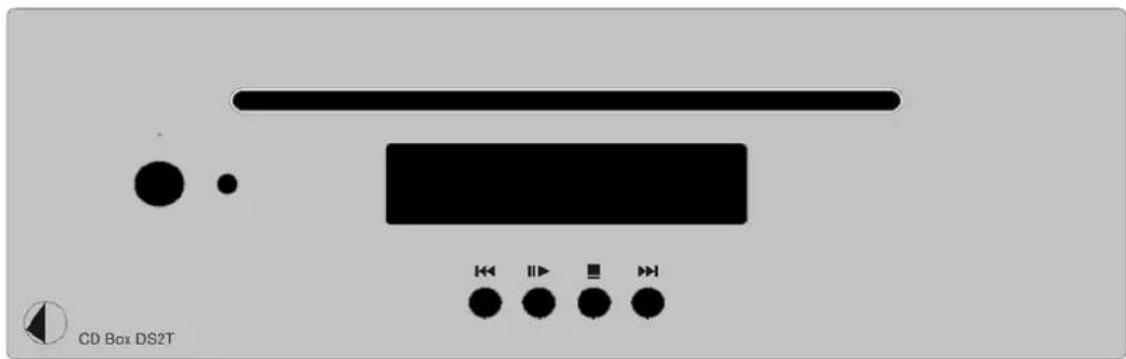 PRO-JECT CD Box DS2T - Front panel controls - 1