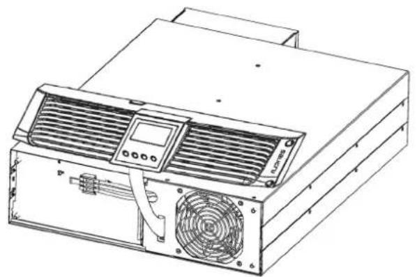 Salicru 698BT000005 - Procedure to take out and install the batteries in equipments of 4 to 10 kVA. - 1