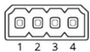 AXIS P1448-LE - I/Oconnector - 1