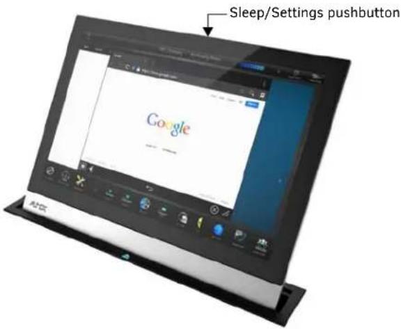 Sleep/Settings pushbutton Google