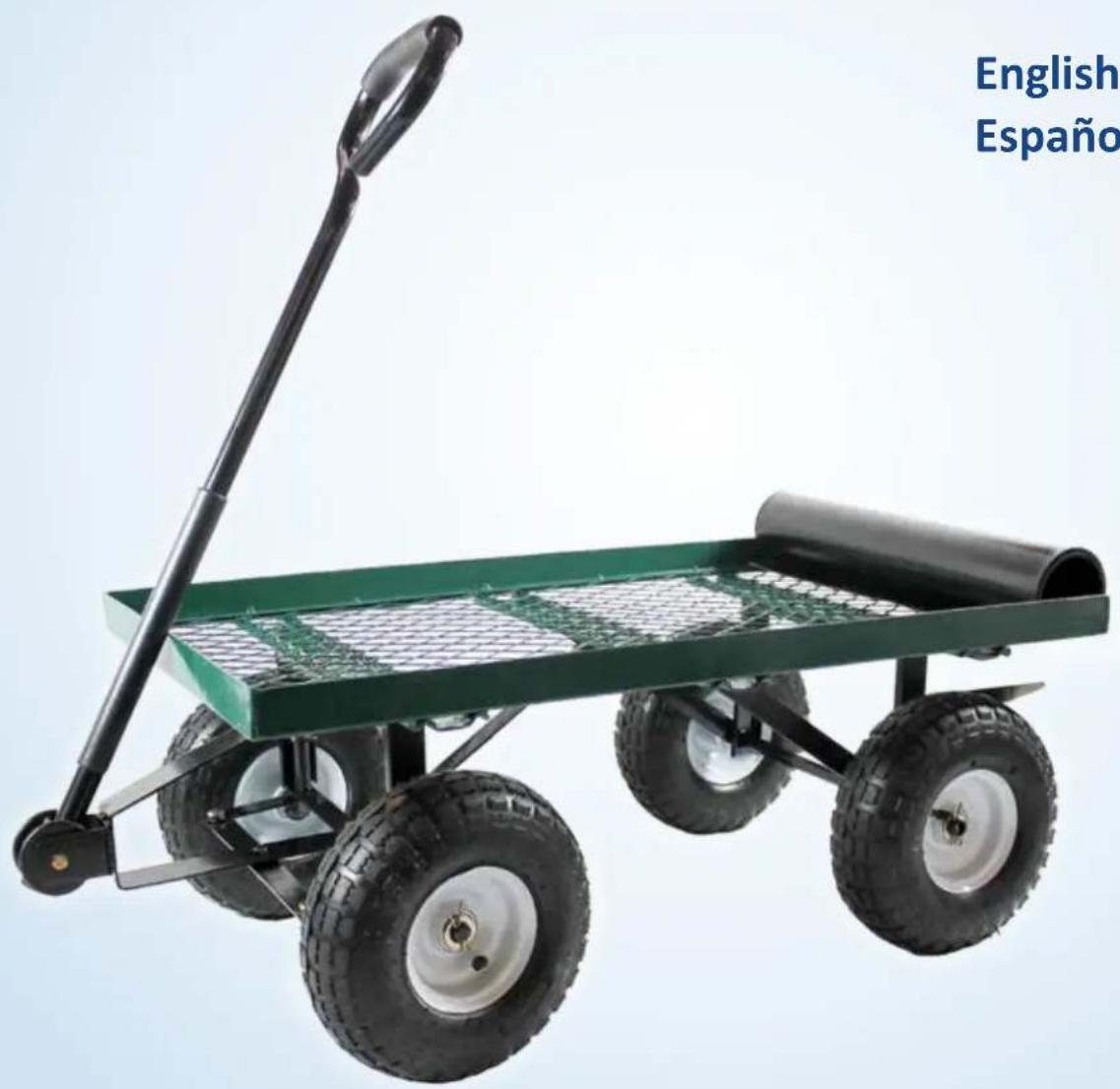 Gardenline Garden Utility Cart RP-ALGE-M - UTILIDAD DE JARDÍN CESTA - 1