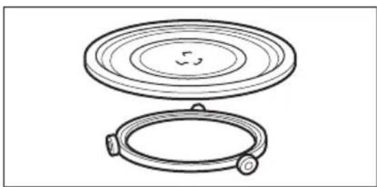 ELECTROLUX EMS30301OX - Set draaiplateau - 2