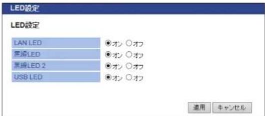 Elecom WAB-S600-PS - LED 設定 - 3