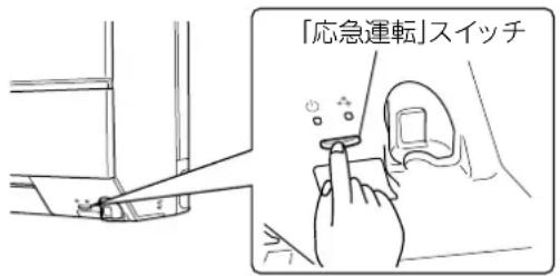 「応急運転」スイッチ