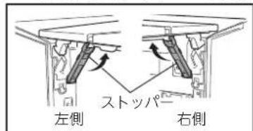 左側 ストッパー 右側