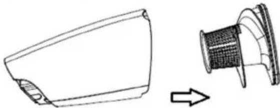 GORENJE SVC144FW - Curățarea cuvei de praf și a sistemului de filtrare - 2