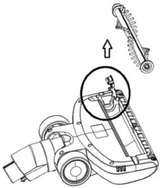 GORENJE SVC144FW - Rengøring af den elektriske børste - 1