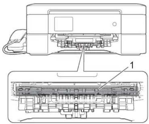 BROTHER MFC-J997DN - 本体内部に紙片（1）が残っていないか確認する - 1